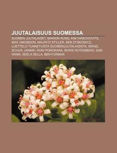 Juutalaisuus Suomessa: Suomen Juutalaise di L. Hde Wikipedia edito da Books LLC, Wiki Series