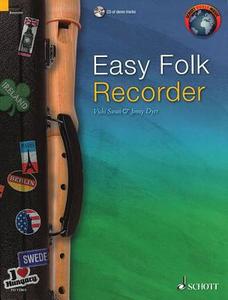 Easy Folk Recorder di Hal Leonard Publishing Corporation edito da Schott Music Ltd