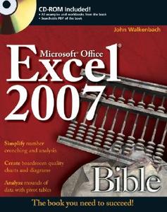 Excel 2007 Bible di John Walkenbach edito da John Wiley and Sons Ltd