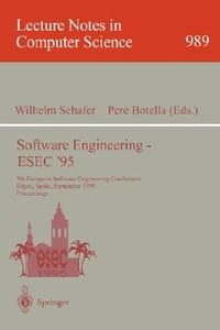 Software Engineering - ESEC '95 edito da Springer Berlin Heidelberg