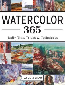 Watercolor 365 di Leslie Redhead edito da F&W Publications Inc
