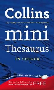 Collins Mini Thesaurus edito da Harpercollins Publishers