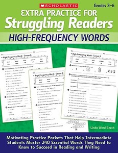 High-Frequency Words, Grades 3-6 di Linda Beech edito da SCHOLASTIC TEACHING RES