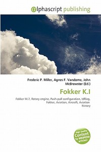 Fokker K.i edito da Alphascript Publishing