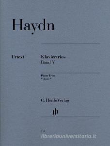 Klaviertrios, Band V di Joseph Haydn edito da Henle, G. Verlag