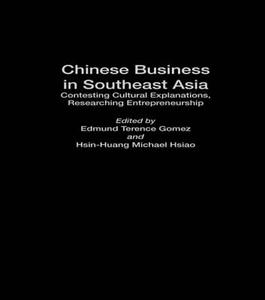 Chinese Business in Southeast Asia di H. Hsiao, Gomez edito da Taylor & Francis Ltd