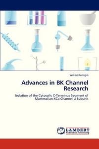 Advances in BK Channel Research di Wilton Remigio edito da LAP Lambert Academic Publishing
