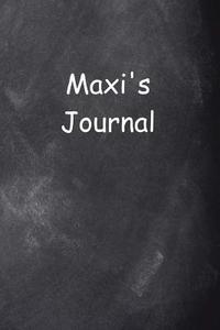 Maxi Personalized Name Journal Custom Name Gift Idea Maxi: (Notebook, Diary, Blank Book) di Distinctive Journals edito da Createspace Independent Publishing Platform