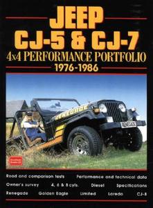 Jeep CJ-5 and CJ-7 4x4 Performance Portfolio edito da Brooklands Books Ltd