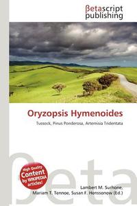 Oryzopsis Hymenoides edito da Betascript Publishing
