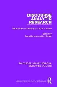 Discourse Analytic Research edito da Taylor & Francis Ltd