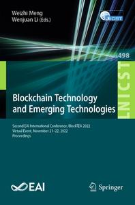 Blockchain Technology and Emerging Technologies edito da Springer Nature Switzerland