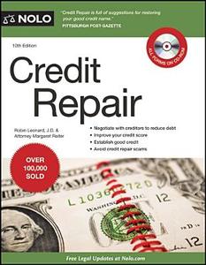 Credit Repair [With CDROM] di Robin Leonard, Margaret Reiter edito da NOLO