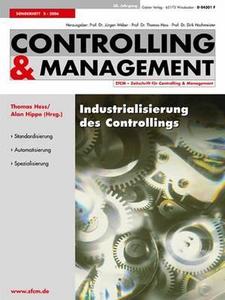 Industrialisierung des Controlling edito da Gabler, Betriebswirt.-Vlg