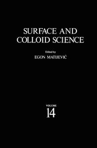 Surface and Colloid Science edito da SPRINGER NATURE