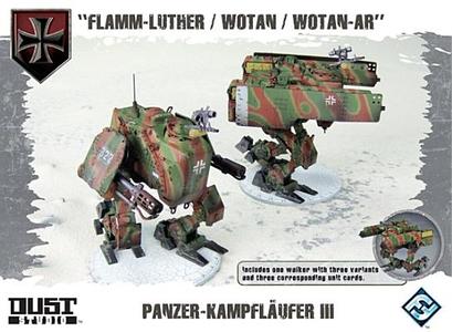 Dust Tactics: Axis Panzer Kampflaufer III edito da Fantasy Flight Games