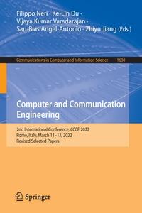 Computer and Communication Engineering edito da Springer International Publishing