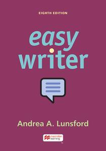 Easywriter di Andrea A. Lunsford edito da BEDFORD BOOKS