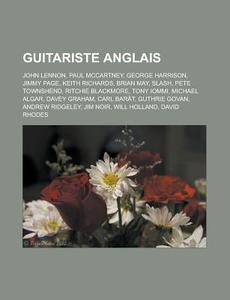 Guitariste Anglais: Paul Mccartney, Jimm di Livres Groupe edito da Books LLC, Wiki Series