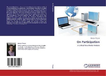 On Participation di Martyn Thayne edito da LAP Lambert Academic Publishing