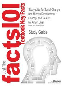 Studyguide For Social Change And Human Development di Cram101 Textbook Reviews edito da Cram101