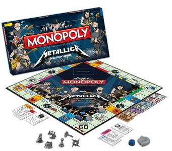 Metallica Monopoly Board Game: Metallica Monopoly di USAopoly edito da USAopoly