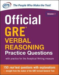 Official Gre Verbal Reasoning Practice Questions di Educational Testing Service edito da Mcgraw-hill Education - Europe