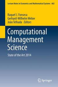 Computational Management Science edito da Springer International Publishing