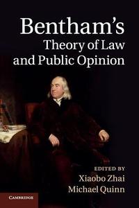 Bentham's Theory of Law and Public Opinion edito da Cambridge University Press