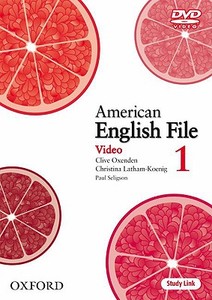 American English File Level 1: Dvd di Clive Oxenden, Christina Latham-Koenig, Paul Seligson edito da Oxford University Press