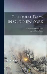 Colonial Days in Old New York di Alice Morse Earle edito da LEGARE STREET PR