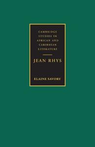 Jean Rhys di Elaine Savory edito da Cambridge University Press