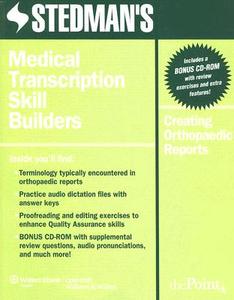 Stedman\'s Medical Transcription Skill Builders edito da Lippincott Williams And Wilkins