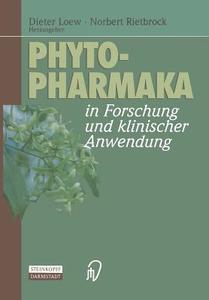 Phytopharmaka in Forschung und klinischer Anwendung edito da Steinkopff Dr. Dietrich V