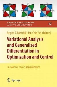 Variational Analysis and Generalized Differentiation in Optimization and Control edito da Springer-Verlag GmbH