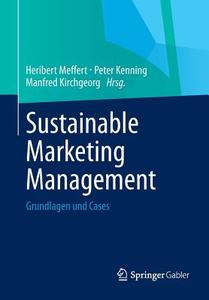 Sustainable Marketing Management edito da Gabler, Betriebswirt.-Vlg