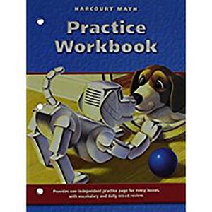 Harcourt School Publishers Math: Practice Workbook Gr3 edito da STECK VAUGHN CO