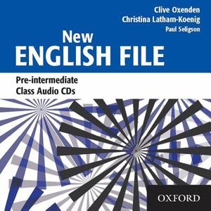 New English File Pre-intermediate: Class Audio Cds (3) di Clive Oxenden, Christina Latham-Koenig edito da Oxford University Press