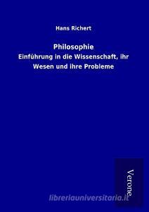 Philosophie di Hans Richert edito da TP Verone Publishing