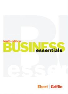 Business Essentials di Ronald J. Ebert, Ricky W. Griffin edito da Pearson Education (us)
