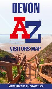 Devon A-Z Visitors Map di A-Z maps edito da HarperCollins Publishers