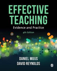 Effective Teaching di Daniel Muijs, David Reynolds edito da SAGE Publications Ltd