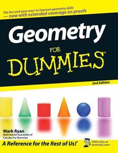Geometry for Dummies di Mark Ryan edito da For Dummies