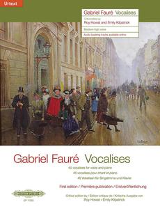 Vocalises di GABRIEL FAUR edito da Faber Music