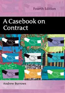 A Casebook on Contract di Hon. Andrew Burrows edito da Bloomsbury Publishing PLC