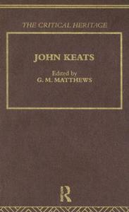 John Keats edito da Taylor & Francis Ltd
