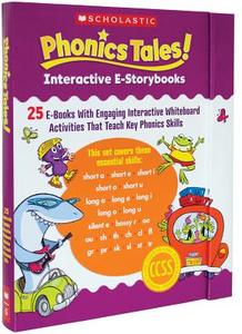 Phonics Tales! Interactive E-Storybooks: 25 E-Books with Engaging Interactive Whiteboard Activities That Teach Key Phonics Skills di Scholastic Teaching Resources edito da Scholastic Teaching Resources
