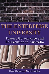 The Enterprise University di Mark Considine, Simon Marginson edito da Cambridge University Press