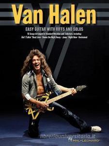 Van Halen: Easy Guitar with Riffs and Solos edito da HAL LEONARD PUB CO