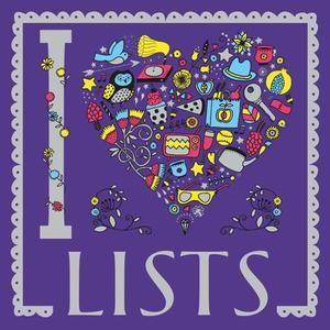 I Heart Lists di Michael O'Mara Books edito da MICHAEL OMARA BOOKS